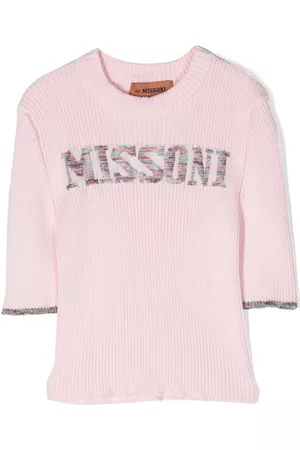Missoni Logo-print knitted top