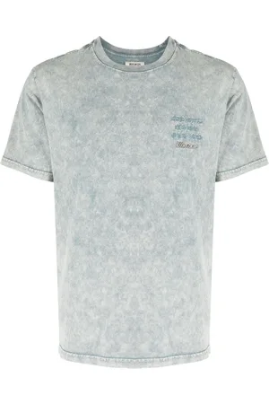 Musium Div. Acid-wash short-sleeve T-shirt