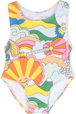 Stella McCartney Swimsuits - All-over graphic-print swimsuit