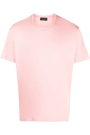 Roberto Collina Men Short Sleeve - Plain cotton T-shirt