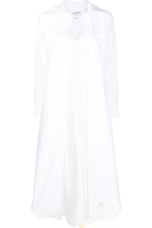 Thom Browne Tab-detail shirt dress
