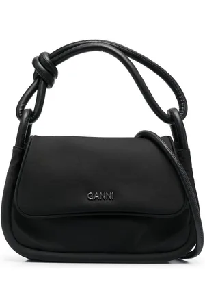 Ganni Knot Flap Over tote bag