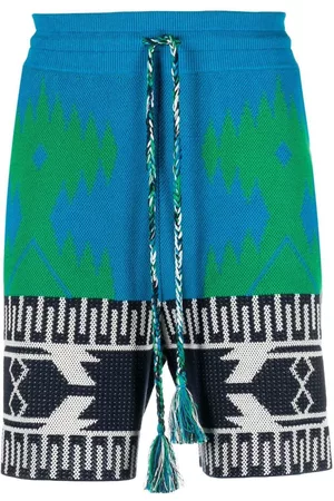 Alanui Abstract-pattern shorts
