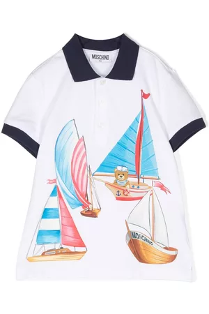 Moschino Sailor-teddy polo shirt