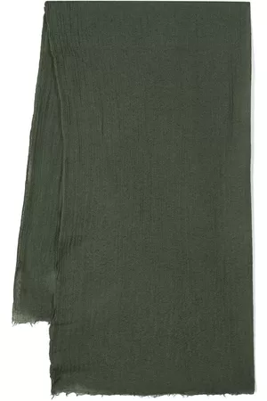 Rick Owens Pashmina frayed-edge scarf