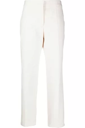 Jil Sander Cotton cropped trousers