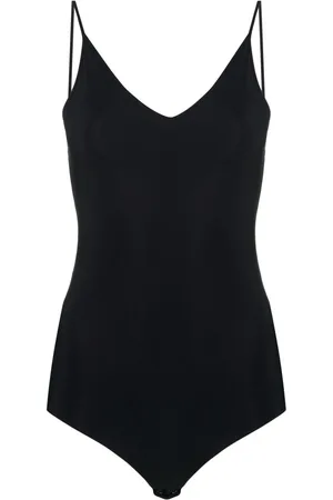 Jil Sander V-neck stretch bodysuit