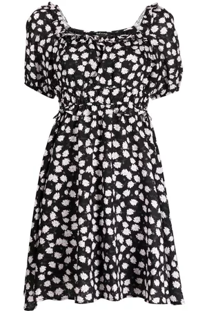 tout a coup Floral-print ruffled dress