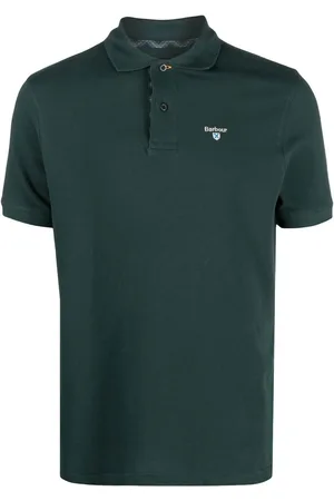 Barbour Men Polo Shirts - Embroidered-logo polo shirt