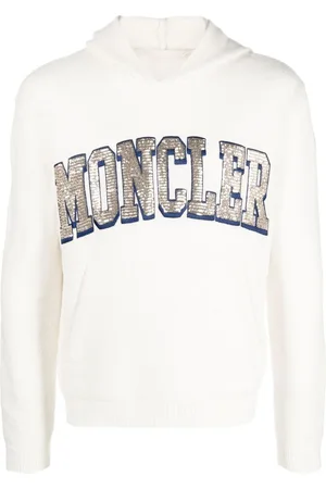 Moncler Sequin-logo hoodie