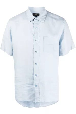 Vince Short-sleeved linen shirt