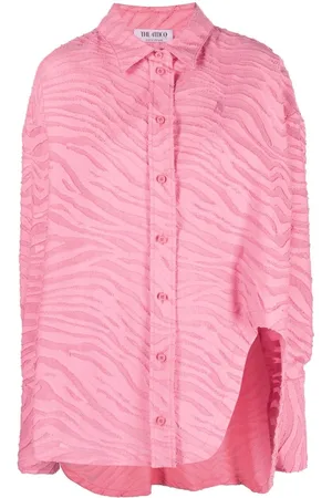 The Attico Diana long-sleeve shirt
