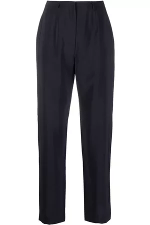Giorgio Armani 1990s wool-blend slim-cut trousers