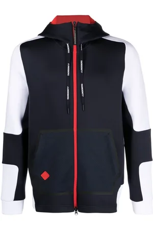 J Lindeberg Men Jackets - Colour-block design hooded jacket