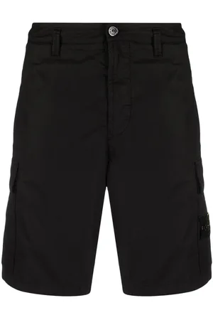 Stone Island Compass-patch cargo shorts