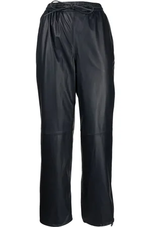 YVES SALOMON Drawstring-cuffs jogger trousers