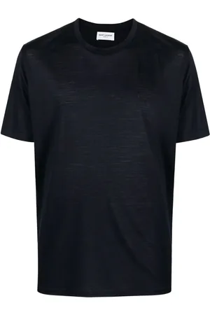 Saint Laurent Crew neck cotton T-shirt