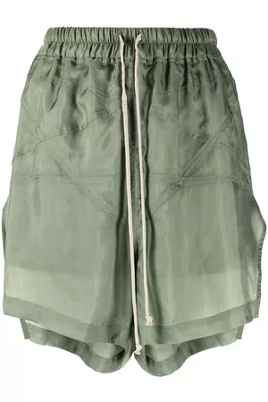 Rick Owens Pentaboxers side-slit shorts