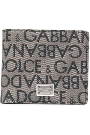 Dolce & Gabbana Logo jacquard wallet