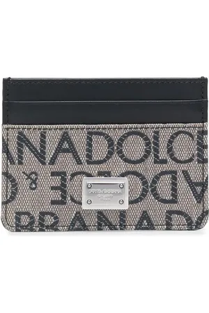 Dolce & Gabbana Logo jacquard card holder