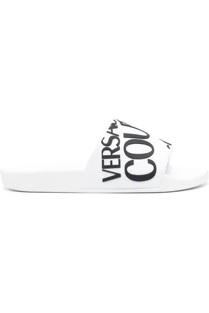 VERSACE Logo-print slides