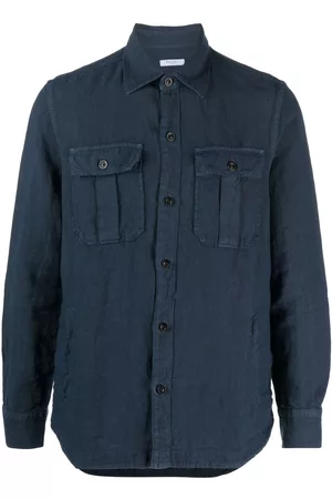 Boglioli Chest-pockets linen shirt
