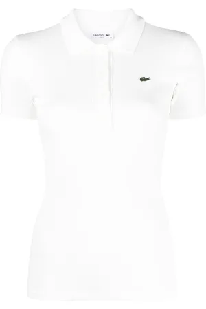 Lacoste Logo-patch cotton polo shirt