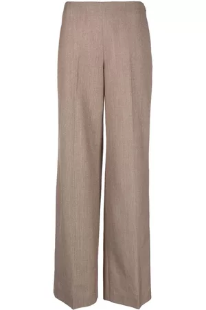 Stella McCartney Pleated wide-leg trousers