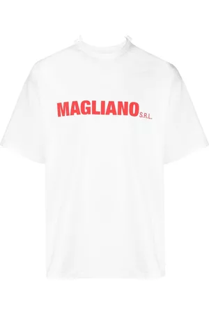 MAGLIANO Logo-print cotton T-shirt