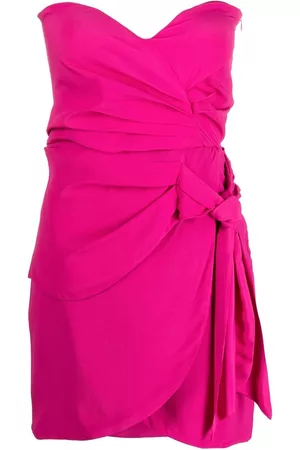 FEDERICA TOSI Ruched knotted minidress