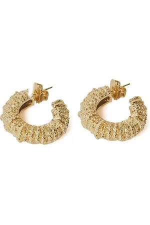 Paola Sighinolfi Amulet golden earrings