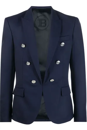 Balmain Button-detailed wool blazer