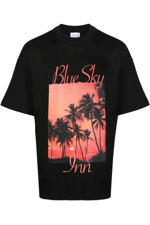 BLUE SKY INN Photograph-print short-sleeve T-shirt
