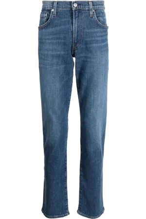 Citizens of Humanity Front-fastening straight-leg jeans