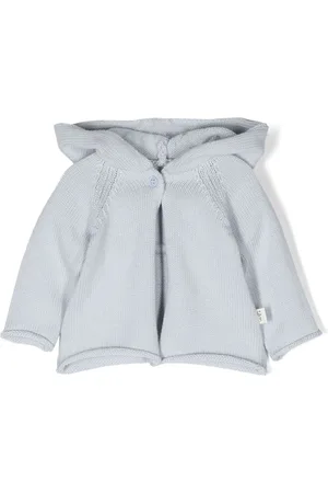 TEDDY & MINOU Logo-tag knitted cardigan