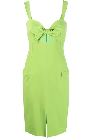 GENNY Cut-out sheath dress