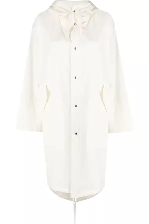 Jil Sander Logo-print drawstring coat