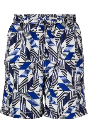 Isabel Marant Geometric print swim shorts