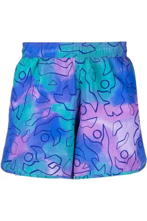 Isabel Marant Abstract-print swim shorts
