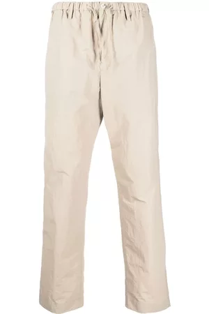 Nanushka Elasticated-waist straight-leg trousers