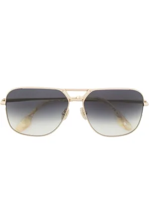Victoria Beckham Square-frame pilot sunglasses