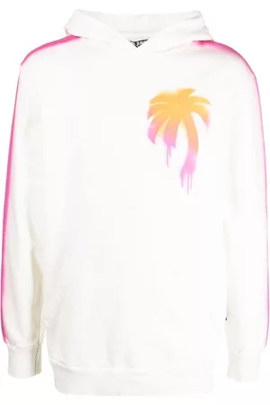 Palm Angels I Love PA graffiti-print hoodie
