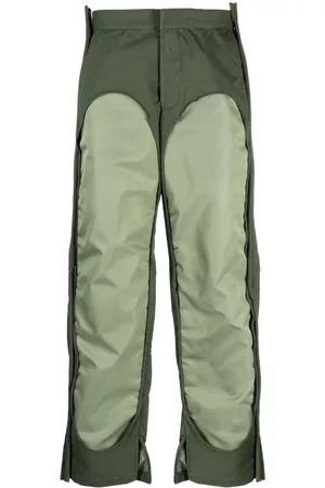 Diesel Contrast wide-leg trousers