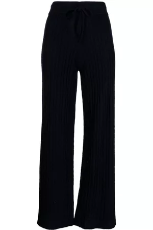 MADELEINE THOMPSON Clementine kniited flared trousers
