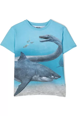 Molo Sea life all-over-printed t-shirt