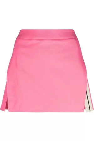 Palm Angels Stripe-detail A-line miniskirt