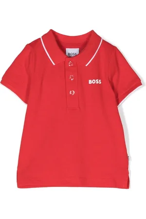 HUGO BOSS Logo-print polo shirt
