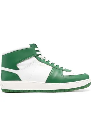 Sandro Men Sneakers - Magic panelled high-top sneakers