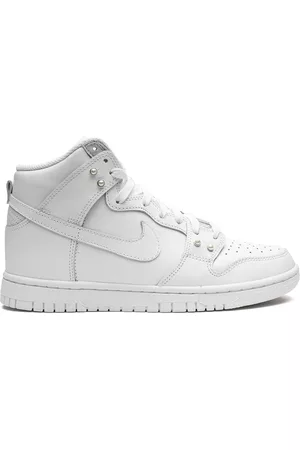 Nike Dunk High leather sneakers