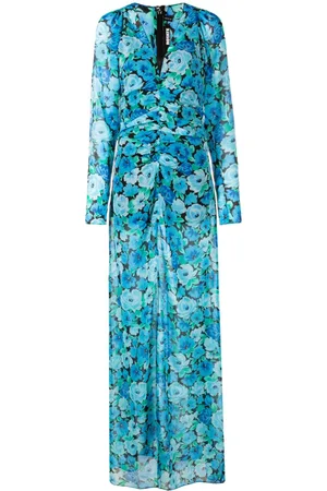 ROTATE Floral-print maxi dress